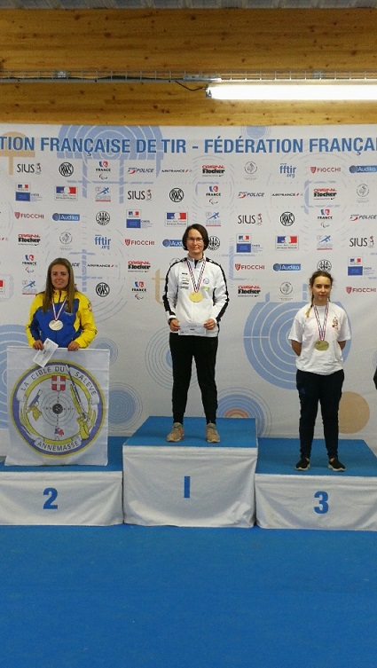 CDGF 50M 2018 CHATEAUROUX PODIUM 3 x 40